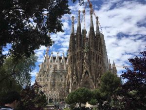 Revents à Barcelone Sagrada Familia